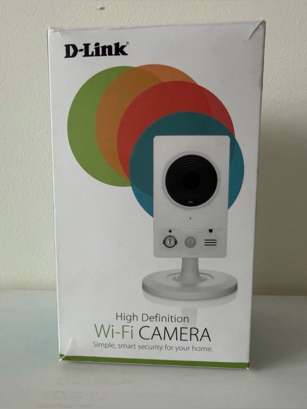 Brand New D-Link WiFi Camera Day and Night Micro SD Slot Motion Detection HD